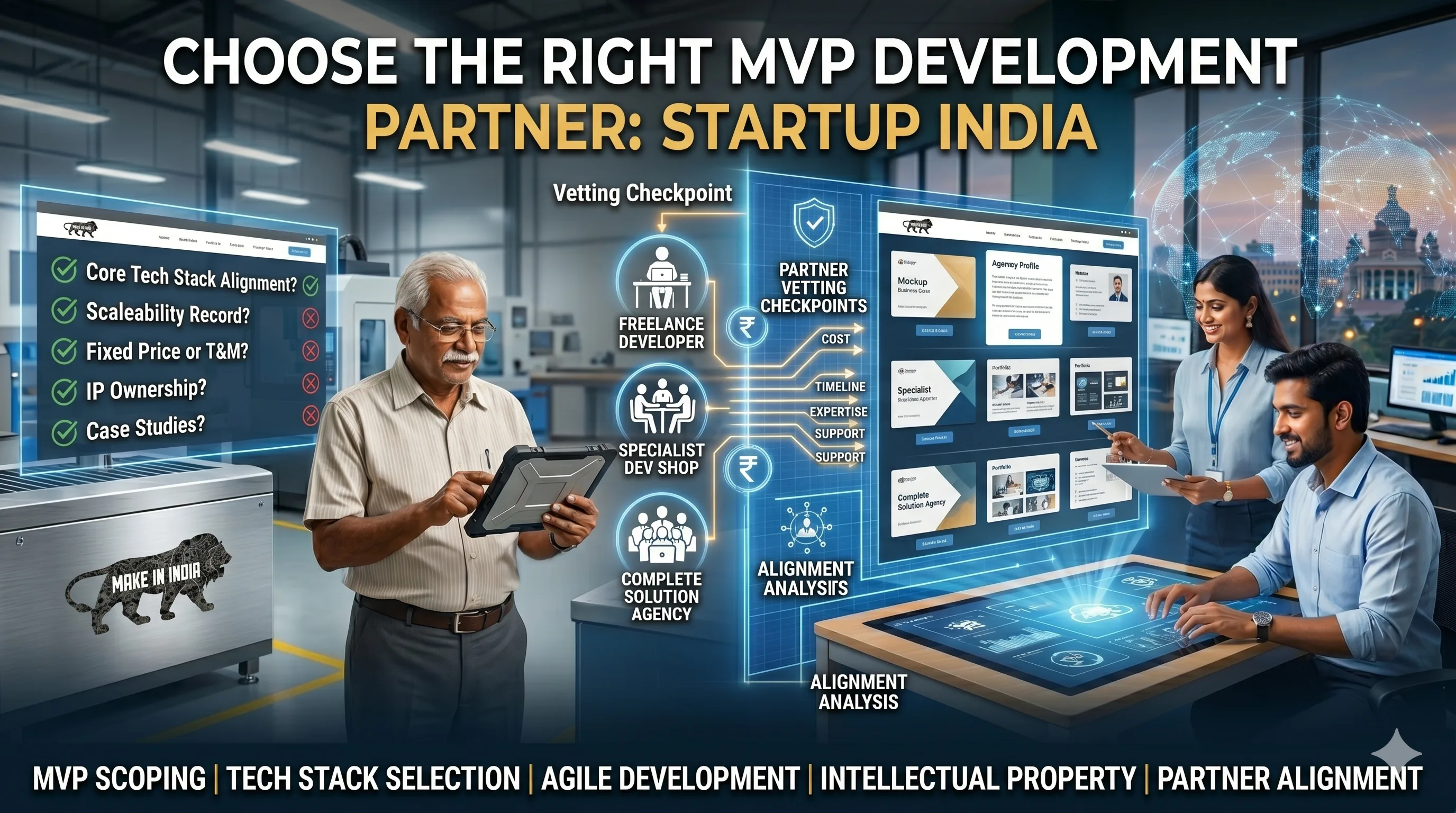 How to Choose the Right MVP Development Partner for Your Startup in In